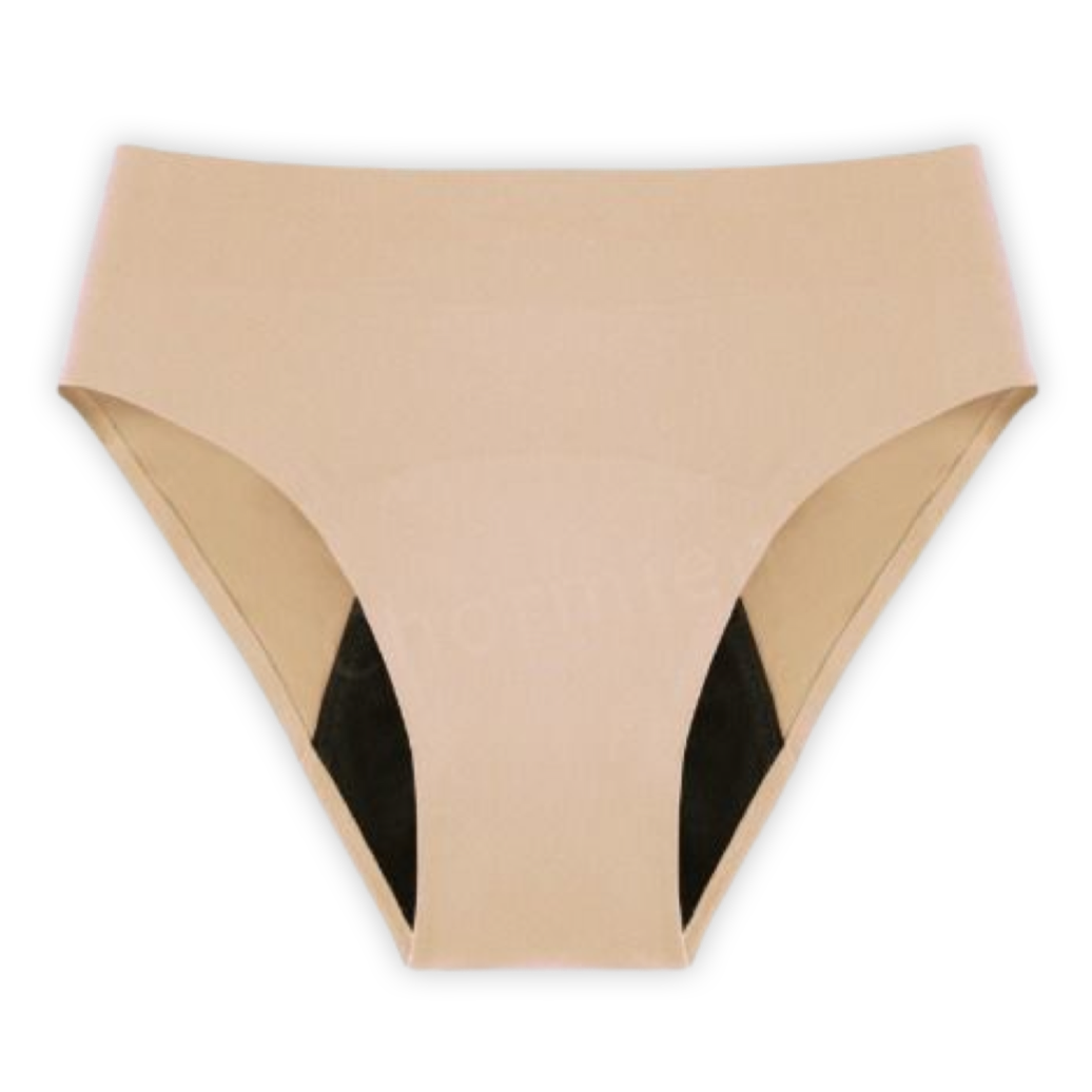 FASHION BUG SEAMLESS SHAPING Nude beige high-waist brief Size 1X New w/Tag  